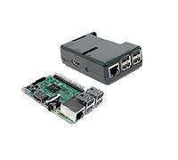 Raspberry Pi 3-1,2 GHz Quad Core 64Bit 1GB RAM (2016 Modèle) avec Etui - Boîtier Noir
