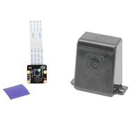 sb components Raspberry Pi Officiel Noir Caméra Module V2-8 mégapixels Photos, vidéo 1080p avec boîtier de la caméra (Black)