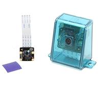 sb components Raspberry Pi Officiel Noir Caméra Module V2-8 mégapixels Photos, vidéo 1080p avec boîtier de la caméra (BLU)