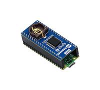 sb components Raspberry Pi Pico RTC HAT avec Pico pour module d'extension d'horloge en temps réel avec le puissant IC DS3231, support de batterie de secours, tension de fonctionnement 3,3 V, et rapide