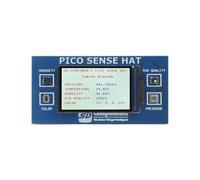 sb components Raspberry Pi Pico Sense HAT Multi capteur humidité, qualité de l'air, couleur, capteur de pression pour Pico avec écran LCD intégré de 2,9 cm