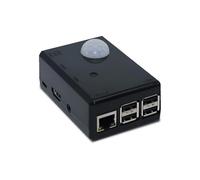 sb components SPI-BOX Raspberry Pi 2/3/3B+ Boîtier noir avec points de montage pour module PIR et caméra Raspberry Pi