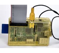 SB Housse/Coque de Protection Jaune Transparent pour pour Raspberry Pi
