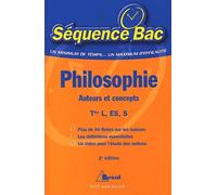 SB Philosophie terminale - Auteurs et concepts