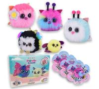 #sbabam Funny Box Doki Doki Flower Friends, Peluche Fille et Enfant Doux en Forme de Balle, 3 Pcs - Vous pouvez trouver Peluches Papillon, Coccinelle, Abeille, Libellule - Jeux pour Enfants de kiosque