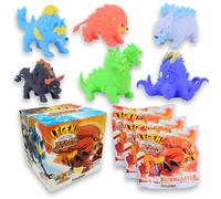 #sbabam Funny Box Légende des Animaux Gardiens des Bêtes, Jouets et Jeux pour Enfants en Version Maxi, Marionnettes Douces en Cadeaux, 3 Pièces avec Lion
