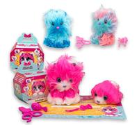 #sbabam Lovely Pets Cutie Cat, Funny Box 2 Characters, Jouet, Peluche Animale Colorée, Jouet Marionnette pour Enfants idéal comme Cadeau pour Enfants, Marionnettes Animales, Pack 2 Pièces