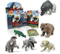 #sbabam s.r.l. Prehistoric Predators Pack 3 sachets avec différents sujets.Animaux préhistoriques 3D Collection. Legend of Animals