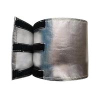 SBAMET Bouclier de Boucle de Plaque d'isolation Thermique de démarreur de Voiture Universel enveloppe de Protection Thermique en Aluminium