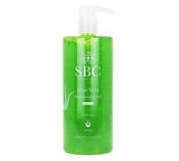 SBC Skincare - Gel hydratant pour le visage et le corps à l'aloe vera - 1 L - Aide à apaiser, protéger et régénérer la peau - Crème hydratante - Aloe Vera Moisturising Gel