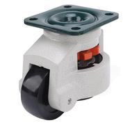 SBCGFY Roulette Industrielle réglable avec Roue en Nylon de 75 mm et Base en Caoutchouc, capacité de 6600 LB, idéale pour Les établis, Les étagères et Les armoires mécaniques.