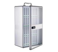 SBCWH Casier de Rangement pour Téléphones Portables avec 12/24/36/48/60 Compartiments, Armoire de Rangement pour Téléphones avec Serrure à Combinaison(29x20x49cm)