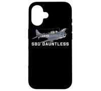 SBD Dauntless WW2 Avion de plongée américain Coque pour iPhone 16