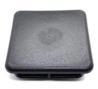 SBDs Lot de 1 bouchon de 15,2 cm pour tube carré (SQR 6-3-10 PE-LD) pour s'adapter aux embouts de tube carré taille OD 15,2 cm | Épaisseur de paroi 3-10 Ga. (0,259-0,134 ") pour ID 13,9 cm à 14,6 cm