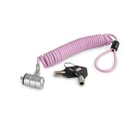 SBEDIRECT Câble antivol PC Ultra-Light Rose - Unique & Moderne - Léger et Facile à emporter - pour protéger Vos PC du vol à Tout Moment - pour éviter de dangereuses pertes confidentielles