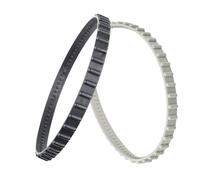 Sbeite Lot de 2 Courroies d'entraînement RCX23002 Aquavac Tiger Shark pour Nettoyeur de Piscine Hayward Aquavac Tiger Shark (Plus et QC) et SharkVac 1 Noir et 1 Blanc