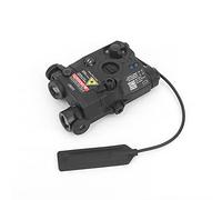 SBGJMY PEQ LA-5C UHP Torch Version lampe de poche, éclairage blanc et boîte de cas de fonction stroboscopique boîte de batterie factice avec interrupteur de coussin de pression LA-5C