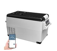 SBHLFXSX Réfrigérateur électrique de voiture de 55 L, de -20 °C à 20 °C, avec contrôle par application, congélateur CC/AC portable pour camping et camion (35 L)
