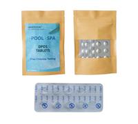 SBINTUOR DPD1 Recharge de comprimés de test pour bandelettes de test de chlore gratuites dans les piscines, spas et jacuzzis (100 pastilles de test)