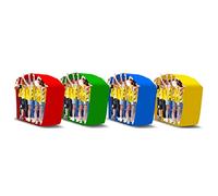 SBJKLYRN Accessoires pour activités de Team Building， Tapis de Jeu for Le Travail d'équipe, Jeu Familial Wild Day for Adultes et Enfants, Jeu de Consolidation d'équipe, 4 pièces(Adult 11M)