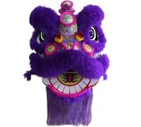 SBJKLYRN Costume de danse du lion, Performance traditionnelle de danse du Lion, accessoires d'éveil, mascotte, Costume d'art populaire