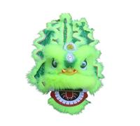 SBJKLYRN Costume de danse du lion, Tête Danse traditionnelle du lion Art populaire chinois Performance de danse dragon Sports plein air(J)