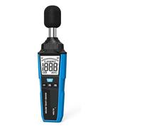SBJKLYRN Décibelmètre Moniteur de Niveau sonore Mesure du Bruit 30 à 130 DB Décibels Valeur maximale Maintien des données Pondération A/C Sonomètre réglable Rapide/Lent