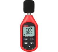 SBJKLYRN Décibelmètre Moniteur de Niveau sonore Sonomètre numérique, décibelmètre, Appareil de Surveillance du Volume sonore, Plage Mesure 30-130 DB, avec rétroéclairage Maintien des données