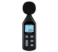 SBJKLYRN Décibelmètre Moniteur de Niveau sonore Sonomètre numérique, sonomètre 30-130 DB, rétroéclairage, Max./Min., avec écran LCD