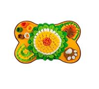 SBJKLYRN Jouet pour Chien， Grand Tapis à renifler for Chien, Jouet interactif for Dresser et soulager Le Stress, Tapis à renifler, Tapis d'alimentation Lente, 1 pièce, 87 x 49 cm(64x43cm)
