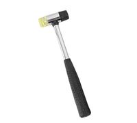SBJKLYRN Maillet en Caoutchouc, Marteau en Caoutchouc Souple à Double Face 25/30/35/40/45 mm, Marteau Multifonctionnel for vitrage, Pare-Brise, tête Nylon, maillet(35MM)