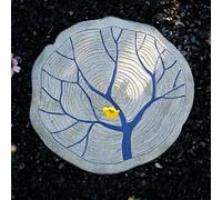 SBJKLYRN Pierre de Jardin， Décoration extérieure élégante et dimensionnelle, Pierres de Marche, Zones d'étang de Patio/chemins/pelouses, Ornement d'art de Jardin(1PC)