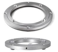 SBJKLYRN Plateau tournant pour Table, 1 pièces, Alliage d'aluminium for Les Assiettes à gâteaux de Cuisine, Plaque pivotante rotative à 360 degrés(18 inches (450mm))