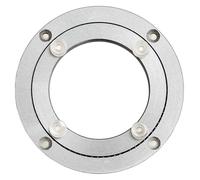 SBJKLYRN Plateau tournant pour Table, Roulement de Plateau tournant, Robuste, Table tournante à roulement à Billes en Aluminium, Pivot de Table Ronde(6 inches (150mm))
