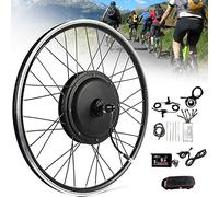SBJKLYRN Roue de vélo électrique, Kit de Conversion for Cassette de Roue arrière 20, 24, 26, 27,5, 28, 29, 700C for vélo électrique(36v/250w,27.5inch)