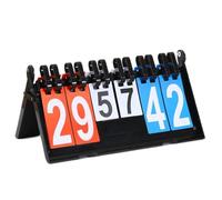 SBJKLYRN Tableau d'affichage, Tableau de Bord Manuel for Sports, marqueur, Cartes de Score, Flipper for Basketball, Football, Tennis, Sports
