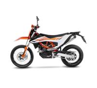 SBK LV ONE EVO 1/1 KTM 690 ENDURO R/SMC R INOX with catalyst FULL SYSTEM 1/1