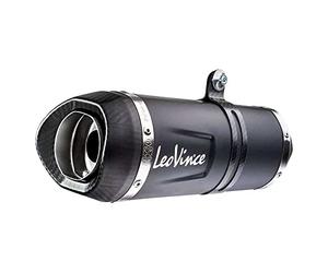 SBK LV ONE EVO 2/1 MT-07/TRACEUR MT-07/XSR 700 INOX NOIR avec catalyseur