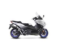 LeoVince Silencieux SBK NERO 2/1 pour Yamaha TMAX ABS/DX/SX Inox avec catalyseur