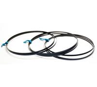 SBM Lot de 3 lames de scie à ruban en acier à outils 1712 x 6 x 0,36 mm avec 6 dpp