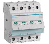 Sbn463 Hager Interrupteur Sectionneur Modulaire Tétrapolaire 4p 63a - Auxiliaris