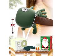 SBNING Therapalm 4D Neading Masseur de cou et de dos, masseur thérapeutique chauffant double zone avec mains, performance silencieuse pour épaule, dos, cou, jambes (1 pièce)