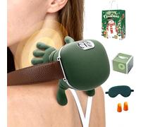 SBNING Therapalm 4D Neading Masseur de cou et de dos, masseur thérapeutique chauffant double zone avec mains, performance silencieuse pour épaule, dos, cou, jambes (1 pièce)