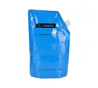 SBNQWEJC Recharge de Poudre de Toner Couleur TN324 C258 (500 g/Sachet), Compatible avec Konica Minolta Bizhub C225, C258, C308 et C368.(C)