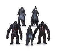 SBOACXC Les Monstres Figurine, Gorilles Figurine Les Monstres ModèLe DéCoration Dinosaures Figurine PVC Collection ModèLe Jouets, Jouet Statues Collectibles Ornements De pour Les Enfants