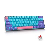 SbocKeeb Clavier Gamer sans Fil, Clavier Gaing 60% Mécanique American QWERTY, Rétroéclairage RGB- Compact Mini Clavier Bluetooth