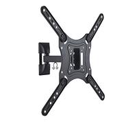 SboX LCD-441 Support TV Mural inclinable et pivotant avec Bras, Moniteur, TV, LED, de 23 à 50 Pouces, VESA 75 x 75 à 400 x 400, 35 kg