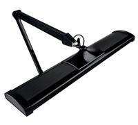 SBR Professionnel - Lampe Professionnelle Lumière du Jour - Dimmable en 5 étapes - 5 Couleurs de Lumière - Bras Réglable - Puissance 45 Watts - Haute Luminosité 3500 lumens - Noire