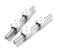 SBR10UU SBR12UU SBR16UU SBR20UU SBR25UU SBR30UU Bloc de roulement à billes linéaire Curseur linéaire for routeur CNC Rail de guidage linéaire SBR(SBR16,500mm)