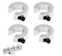 SBR12 Butoirs de Rail Linéaires, 4 Anneaux de Sécurité pour Rail Linéaire SBR, Butées de Rail SBR12, Anneau de Fixation pour Rail Linéaire SBR Bague de Réglage Pièces CNC Outil de Délimitation d'Arbre